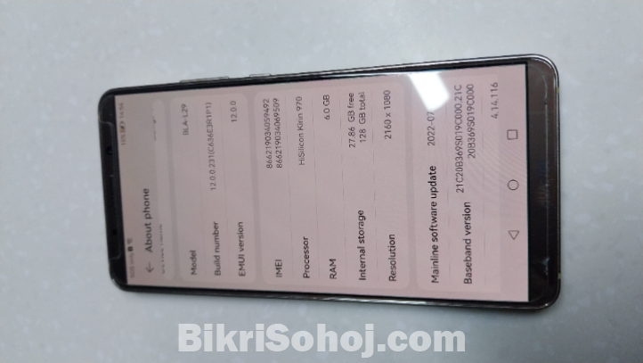 Huawei BLA-L29 mate 10 pro